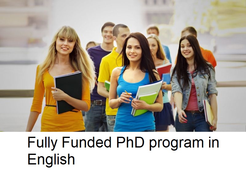 fully funded PhD program in English