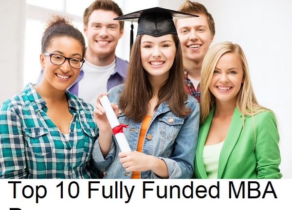Top 10 Fully Funded MBA Programs