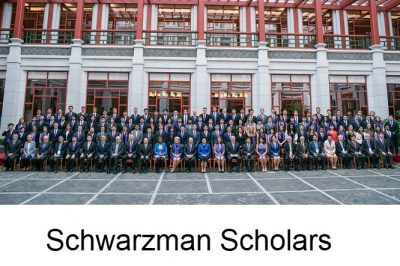 Schwarzman Scholars Programme 2024-25 in China