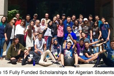 Top 15 Fully Funded Scholarships for Algerian Students