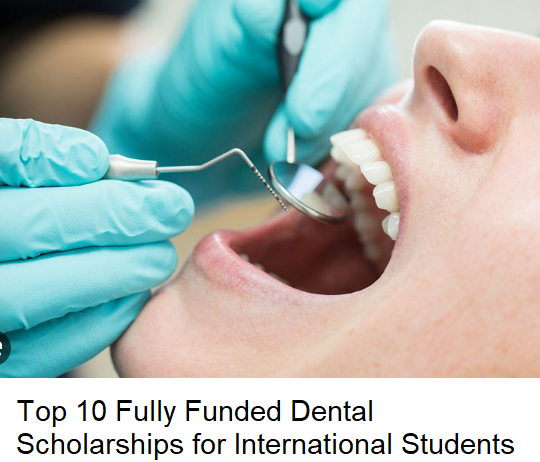 Top 10 Fully Funded Dental Scholarships for International Students