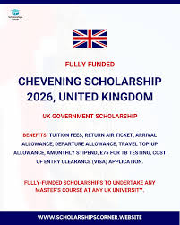 FullyFunded Scholarship Chevening Scholarship 2026