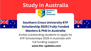 FullyFunded Scholarship Southern Cross University RTP Scholarship 2026 in Australia