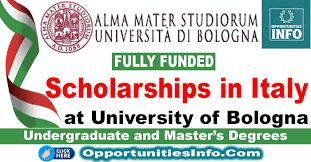 FullyFunded Scholarship University of Bologna Scholarship 2026 in Italy