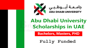 FullyFunded Scholarship Abu Dhabi University  2025-26 in UAE