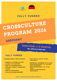 FullyFunded Scholarship CrossCulture Program 2026 in Germany