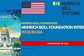FullyFunded Scholarship Heinrich Boll Foundation Internship 2026 in USA